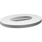 Ekena Millwork Diamond Surface Mount PVC Gable Vent: Non-Functional, w/ 2"W x 1-1/2"P Brickmould Frame, 42"W x 42"H GVPDI42X4202SN - alternate 5